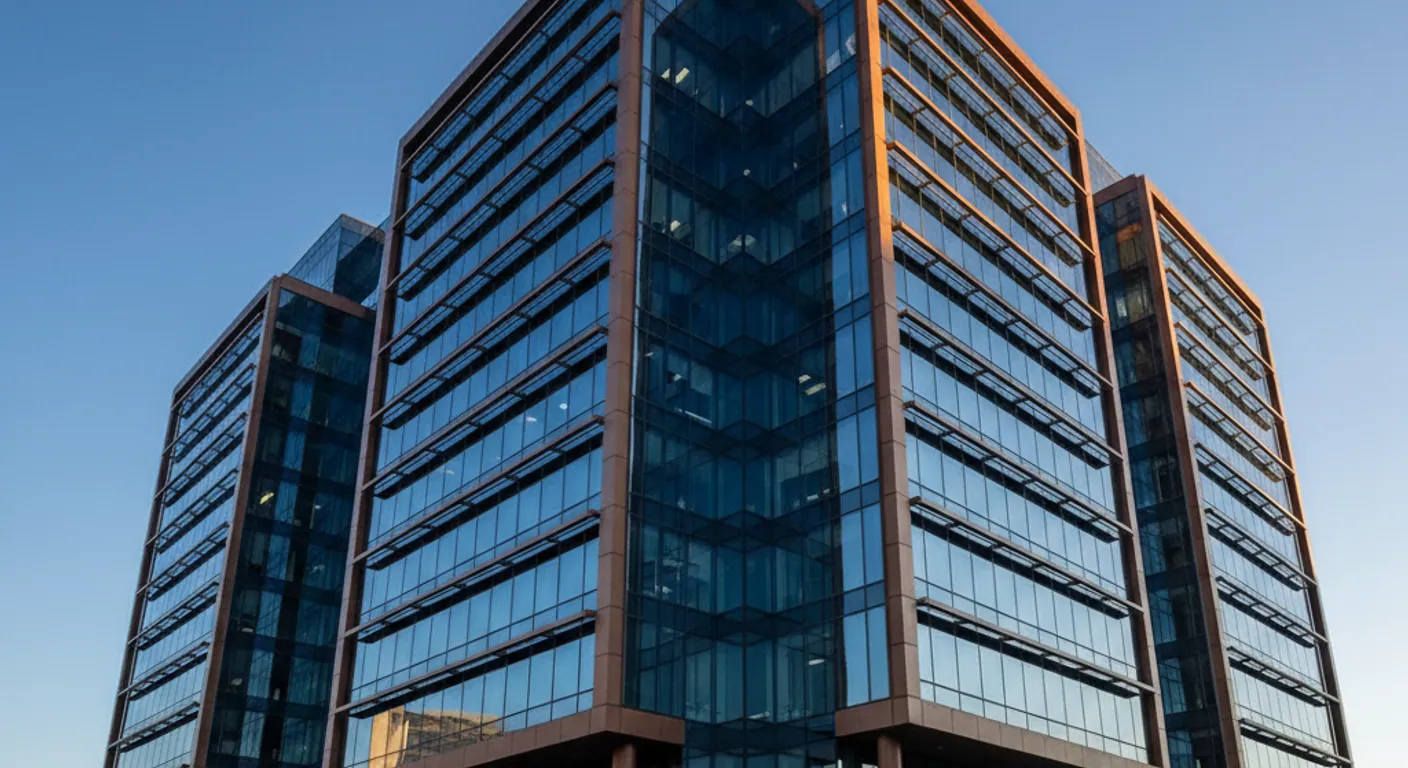 Development finance institution office building in Sandton representing IDC funding